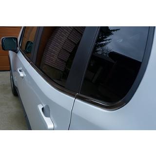 Molduras de Ventanas Cromo Negro (6 uds, Acero Inoxidable) Jeep Renegade 2014- foto 2