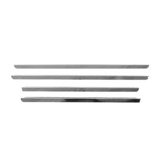 Molduras de Ventana Cromo Negro (4 uds., Acero Inoxidable) Renault Duster 2008–2017 foto 3