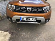 Renault Duster 2018-2024 Cubiertas para faros antiniebla (2 uds., acero inoxidable) OmsaLine - Acero Inoxidable Italiano foto 4