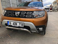 Renault Duster 2018-2024 Cubiertas para faros antiniebla (2 uds., acero inoxidable) OmsaLine - Acero Inoxidable Italiano foto 2