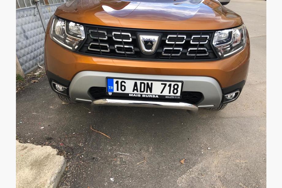 Renault Duster 2018-2024 Cubiertas para faros antiniebla (2 uds., acero inoxidable) Foto 4