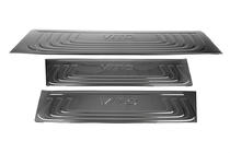 Mercedes Vito/V-class W447 2014- Cubiertas de umbral interior Negro Cromo (acero inoxidable) foto 3