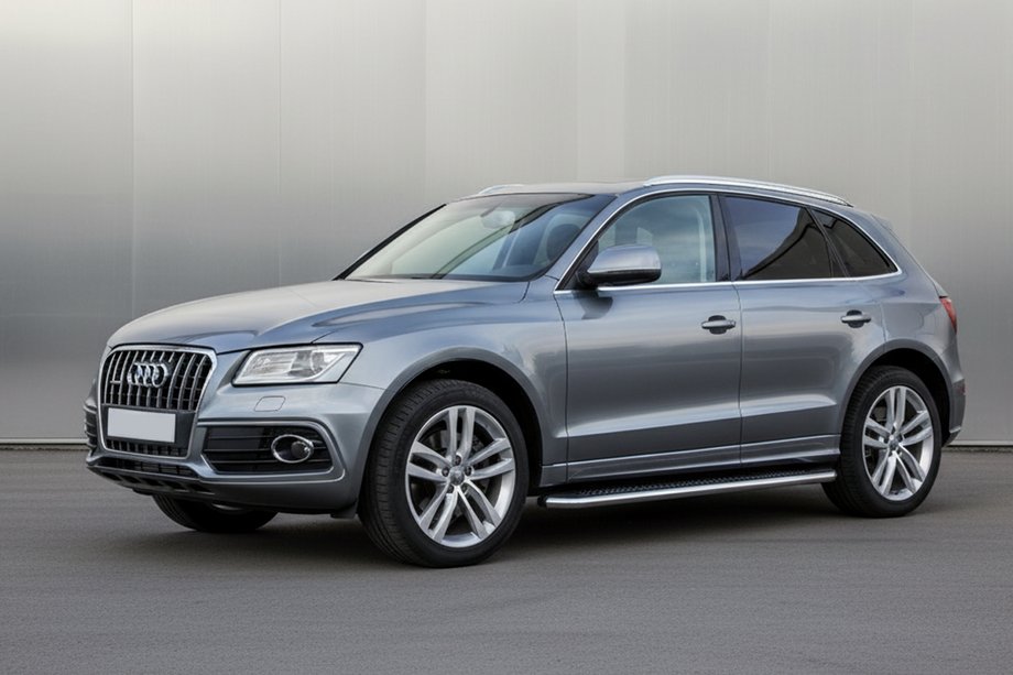 Audi Q5 2008-2017 Estribos Laterales Maydos V2 (2 uds., Aluminio y Acero Inoxidable) Image