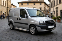 Fiat Doblo I 2001-2005 Estribos Laterales Maydos V2 (2 uds., Aluminio y Acero Inoxidable) foto 1