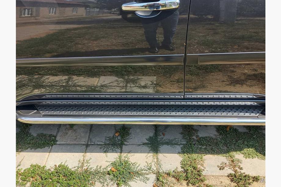 Mitsubishi L200 2006-2015 Estribos Laterales Maydos V2 (2 uds., Aluminio y Acero Inoxidable) Foto 3