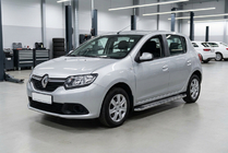 Renault Sandero 2013-2022 Estribos Laterales Maydos V2 (2 uds., Aluminio y Acero Inoxidable) foto 1