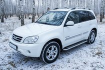 Chery Tiggo 1 2005-2016 Estribos Laterales Maydos V2 (2 uds., Aluminio y Acero Inoxidable) foto 1