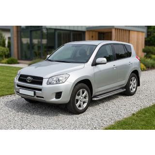 Estribos Laterales Maydos V2 (2 uds., Aluminio y Acero Inoxidable) Toyota Rav 4 2006-2013 foto 1