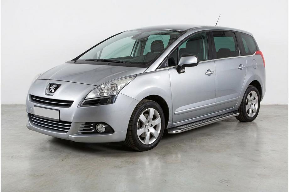 Peugeot 5008 2009-2016 Estribos Laterales Maydos V2 (2 uds., Aluminio y Acero Inoxidable) Image