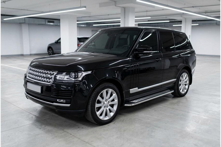 Range Rover IV L405 2013-2021 Estribos Laterales Maydos V2 (2 uds., Aluminio y Acero Inoxidable) Image