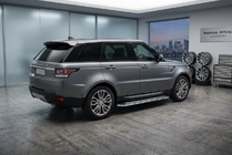 Range Rover Sport 2014-2022 Estribos Laterales Maydos V2 (2 uds., Aluminio y Acero Inoxidable) foto 1