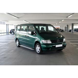 Estribos Laterales Maydos V2 (2 uds., Aluminio y Acero Inoxidable) Mercedes Vito W638 1996-2003 foto 1