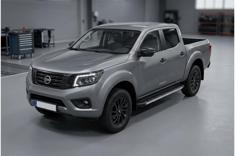Nissan Navara/NP300 2016- Estribos Laterales Duru (2 uds., Aluminio) Image