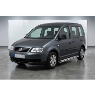 Estribos Laterales Maydos V2 (2 uds., Aluminio y Acero Inoxidable) Volkswagen Caddy 2004-2010 foto 1