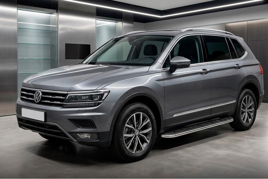 Volkswagen Tiguan 2016-2023 Estribos Laterales Maydos V1 (2 uds., Aluminio) Image