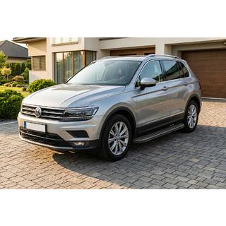 Estribos Laterales Bosphore Black (2 uds., Aluminio) Volkswagen Tiguan 2016-2023 foto 1
