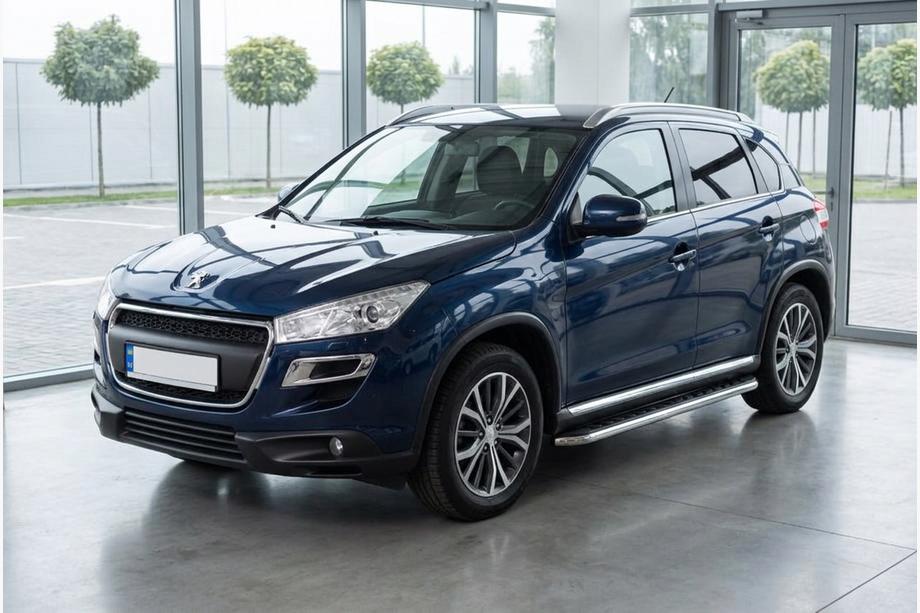 Peugeot 4008 2012-2017 Estribos Laterales Maydos V1 (2 uds., Aluminio y Acero Inoxidable) Image