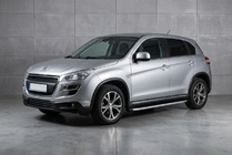 Peugeot 4008 2012-2017 Estribos laterales Fullmond (2 uds., aluminio) foto 1