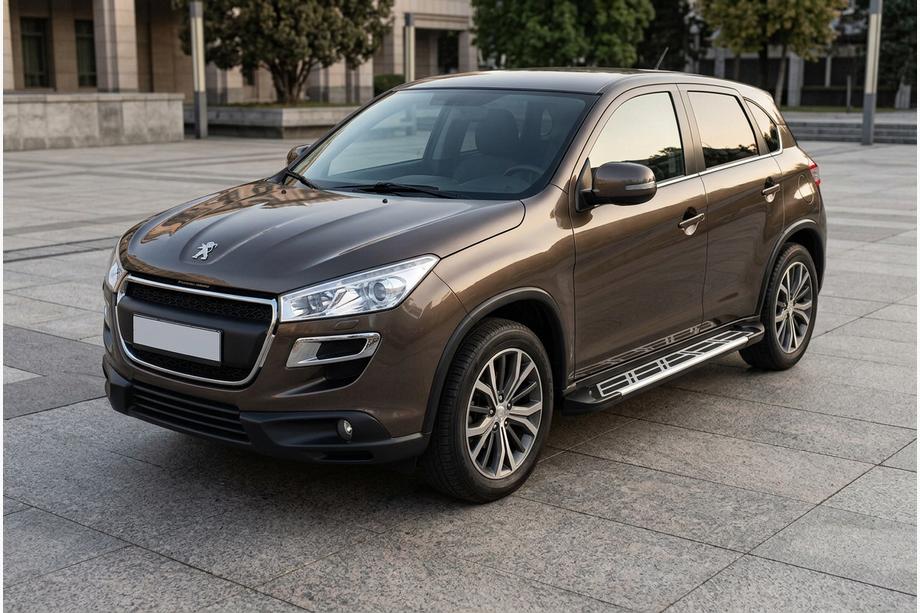 Peugeot 4008 2012-2017 Estribos Laterales Sunrise (2 uds., Aluminio) Image