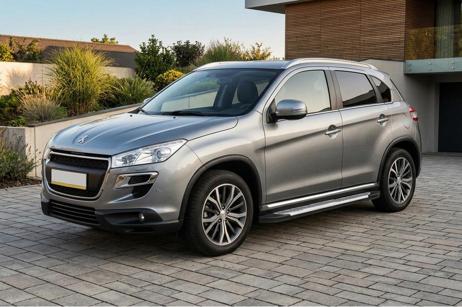 Peugeot 4008 2012-2017 Estribos Laterales Line (2 uds., Aluminio) Image