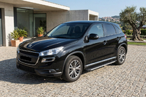 Peugeot 4008 2012-2017 Estribos Laterales Maya V1 (2 uds., Aluminio) foto 1