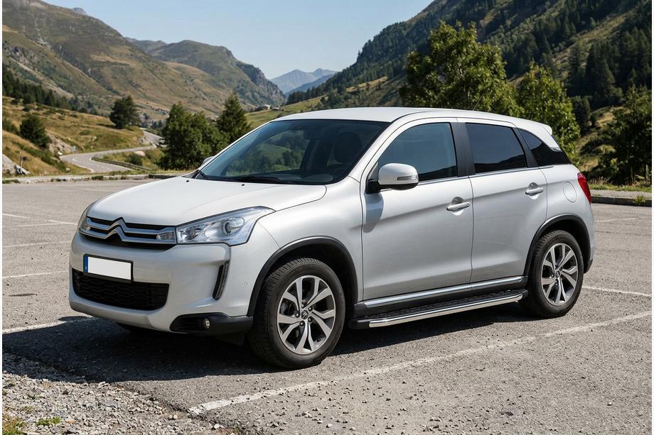 Citroen C-4 Aircross 2012-2017 Estribos Laterales BlackLine (2 uds, Aluminio) Image