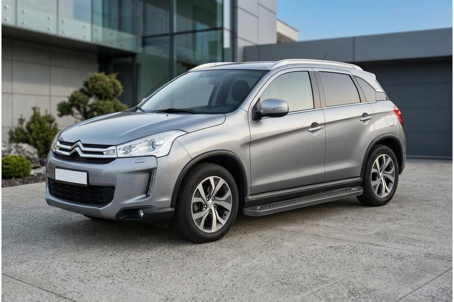 Citroen C-4 Aircross 2012-2017 Estribos Laterales Allmond Black (2 uds., Aluminio) Image