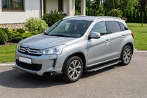 Citroen C-4 Aircross 2012-2017 Estribos Laterales RedLine V1 (2 uds., Aluminio) foto 1