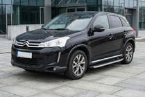 Citroen C-4 Aircross 2012-2017 Estribos laterales Fullmond (2 uds., aluminio) foto 1