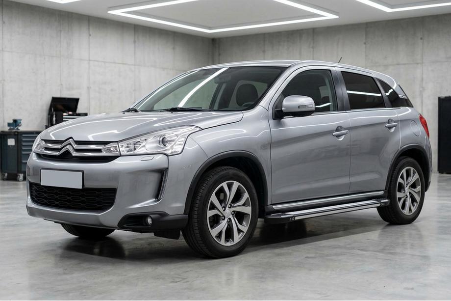 Citroen C-4 Aircross 2012-2017 Estribos Laterales Rainbow (2 uds., aluminio) Image