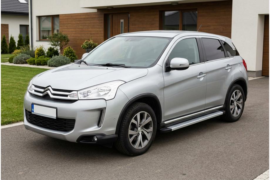 Citroen C-4 Aircross 2012-2017 Estribos Laterales Maya V2 (2 uds., Aluminio) Image
