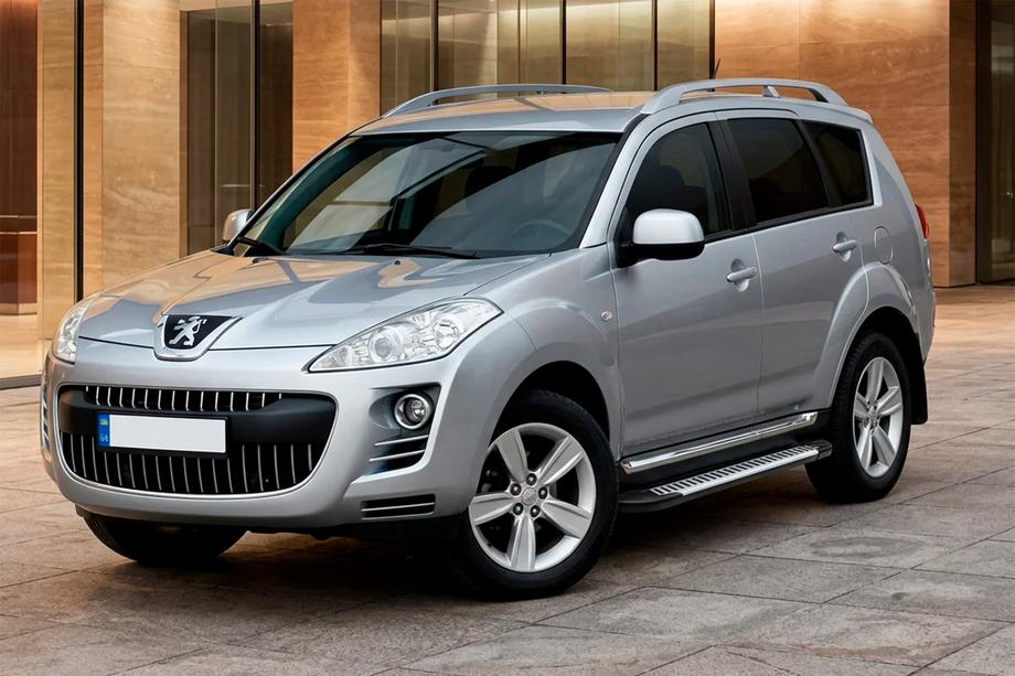 Peugeot 4007 2007-2013 Estribos Laterales Line (2 uds., Aluminio) Image