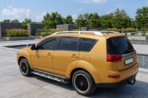 Peugeot 4007 2007-2013 Estribos Laterales Sunrise (2 uds., Aluminio) foto 1