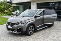 Peugeot 5008 2016-2023 Estribos laterales Allmond Grey (2 uds., aluminio) foto 1