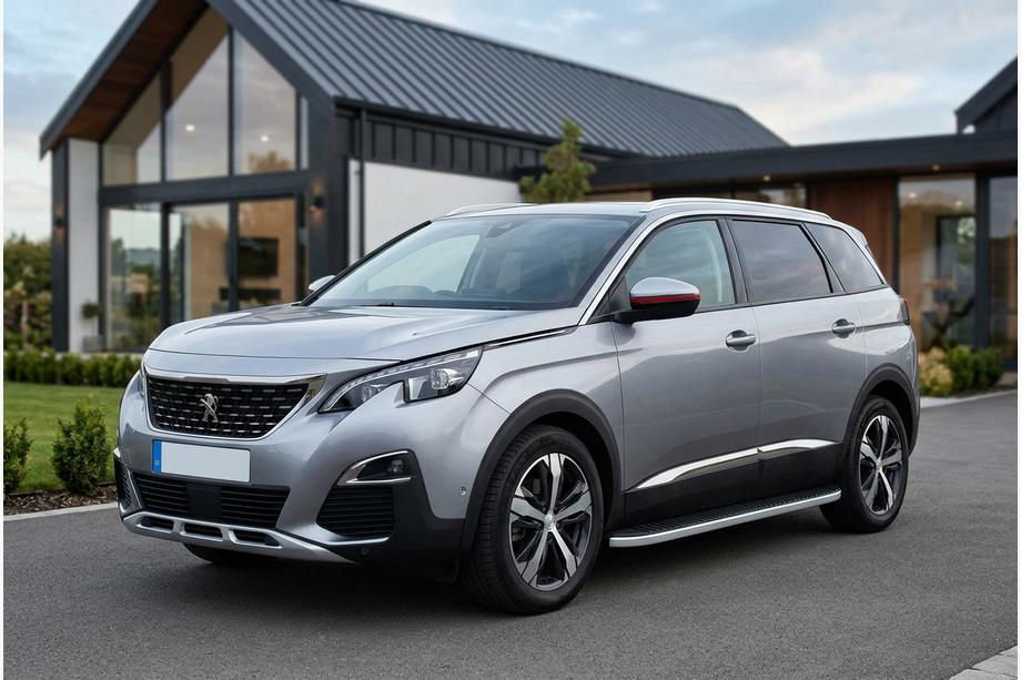 Peugeot 5008 2016-2023 Estribos Laterales Tayga Grey (2 uds., Aluminio) Image