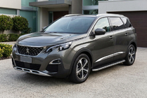 Peugeot 5008 2016-2023 Estribos Laterales Maydos V1 (2 uds., Aluminio y Acero Inoxidable) foto 1