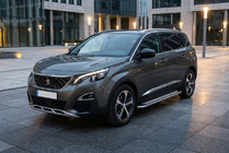 Peugeot 5008 2016-2023 Estribos Laterales Maydos V2 (2 uds., Aluminio y Acero Inoxidable) foto 1