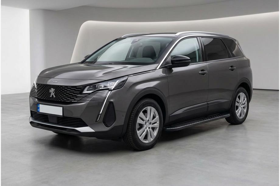 Peugeot 5008 2016-2023 Estribos Laterales Bosphorus Black (2 uds., Aluminio) Image