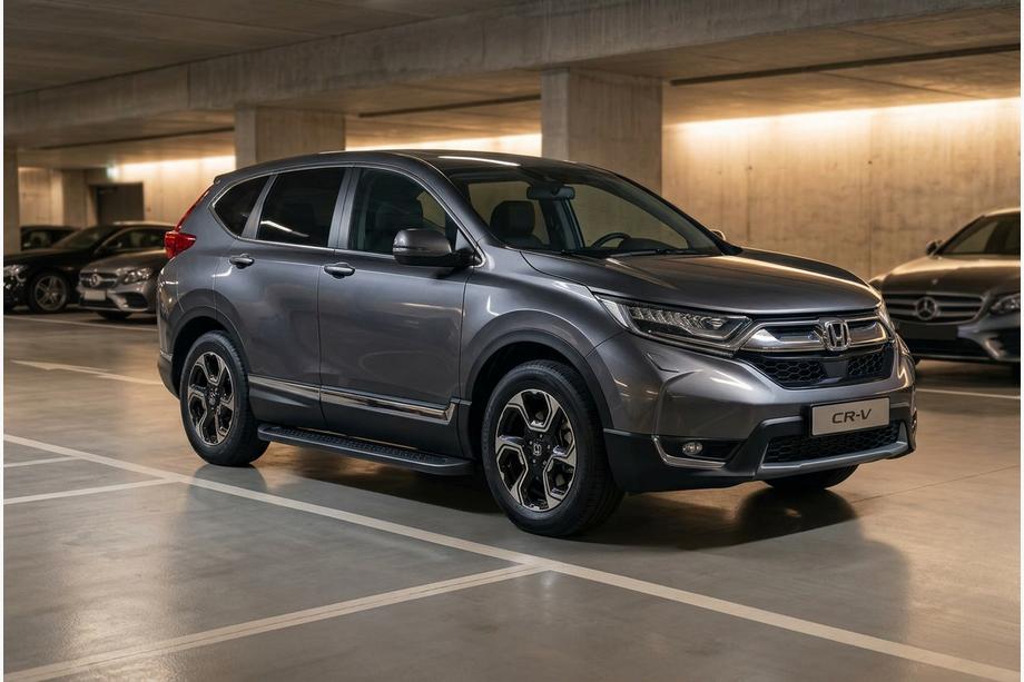 Honda CRV 2017-2022 Estribos Laterales Allmond Black (2 uds., Aluminio) Image