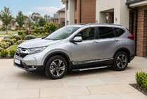 Honda CRV 2017-2022 Estribos Laterales RedLine V1 (2 uds., Aluminio) foto 1