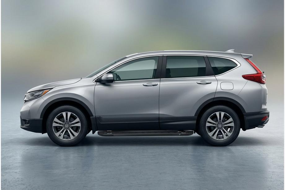 Honda CRV 2017-2022 Estribos Laterales RedLine Black (2 uds., Aluminio) Image