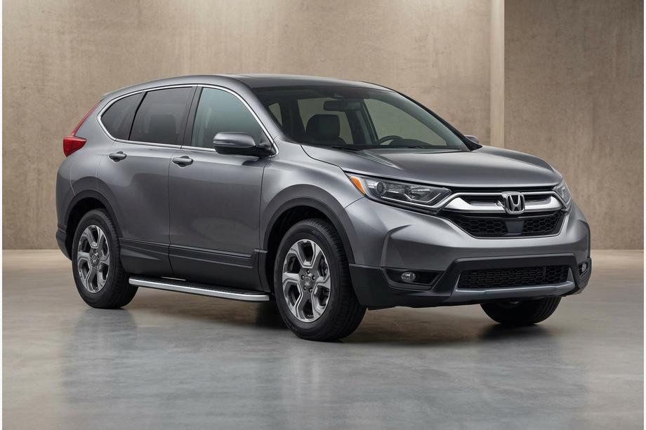 Honda CRV 2017-2022 Estribos Laterales Tayga Grey (2 uds., Aluminio) Image