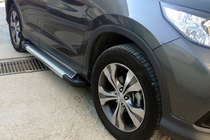 Honda CRV 2017-2022 Estribos Laterales Line (2 uds., Aluminio) foto 1