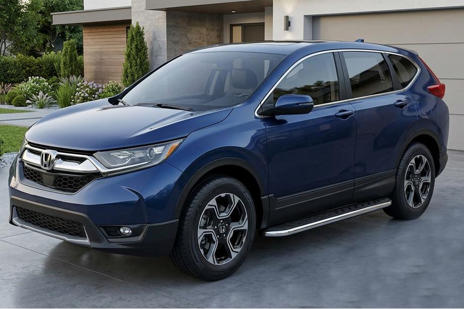 Honda CRV 2017-2022 Estribos Laterales Maydos V1 (2 uds., Aluminio y Acero Inoxidable) Image