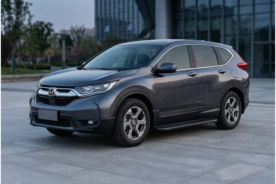 Honda CRV 2017-2022 Estribos Laterales Bosphorus Black (2 uds., Aluminio) Image