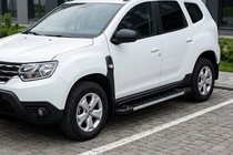 Renault Duster 2018-2024 Estribos Laterales RedLine V1 (2 uds., Aluminio) foto 1