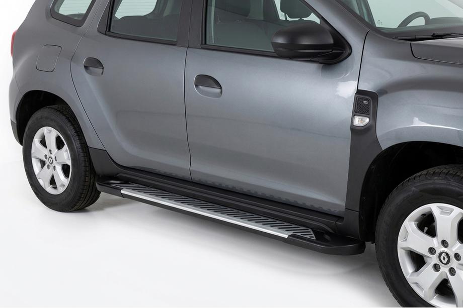 Renault Duster 2018-2024 Estribos Laterales Line (2 uds., Aluminio) Image