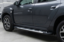 Renault Duster 2018-2024 Estribos Laterales Sunrise (2 uds., Aluminio) foto 1