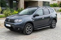 Renault Duster 2018-2024 Estribos Laterales Bosphore Grey (2 uds., Aluminio) foto 1