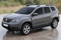Dacia Duster 2018-2024 Estribos Laterales Bosphore Black (2 uds., Aluminio) foto 1